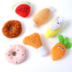 Spot plush vocal pet toy fruit chicken leg bone plush toy dog toy wholesale