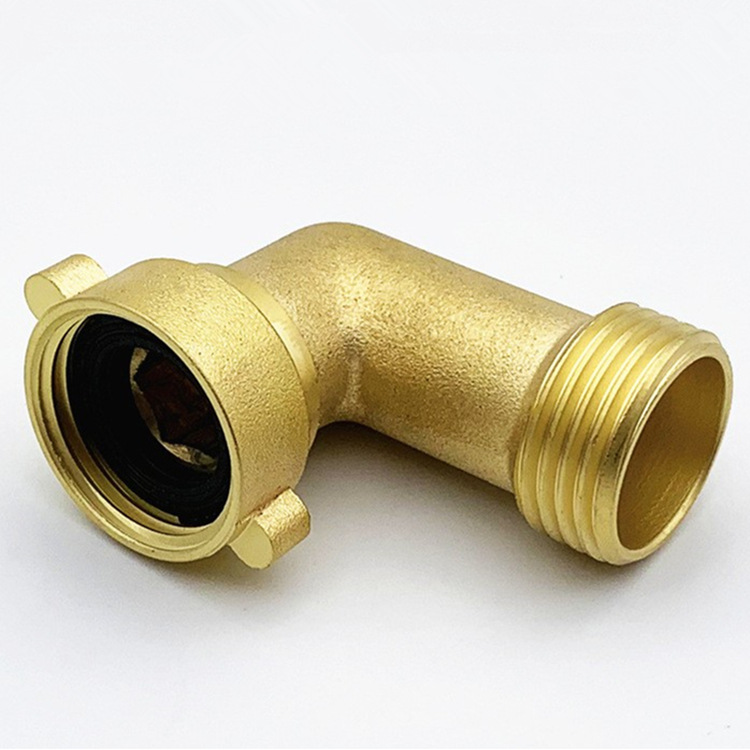 American garden hose 90 degree corner joint garden water pipe elbow brass corner movable interface