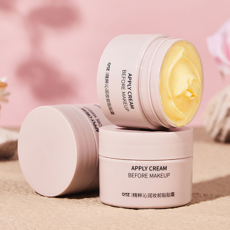 Tiktok same style stickers cream makeup front milk base concealer isolation orange cream non-stuck powder clothing invisible pores