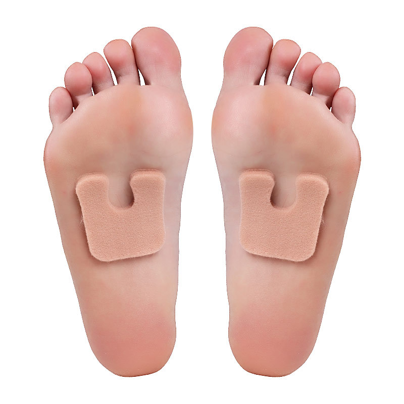 Amazon U-Shaped Sheep Felt Hair Calluses Blister Anti-Abrasive Foot Beating Feet Random Sticker Multifunctional Sticker for Men and Women Chicken Eye Sticker