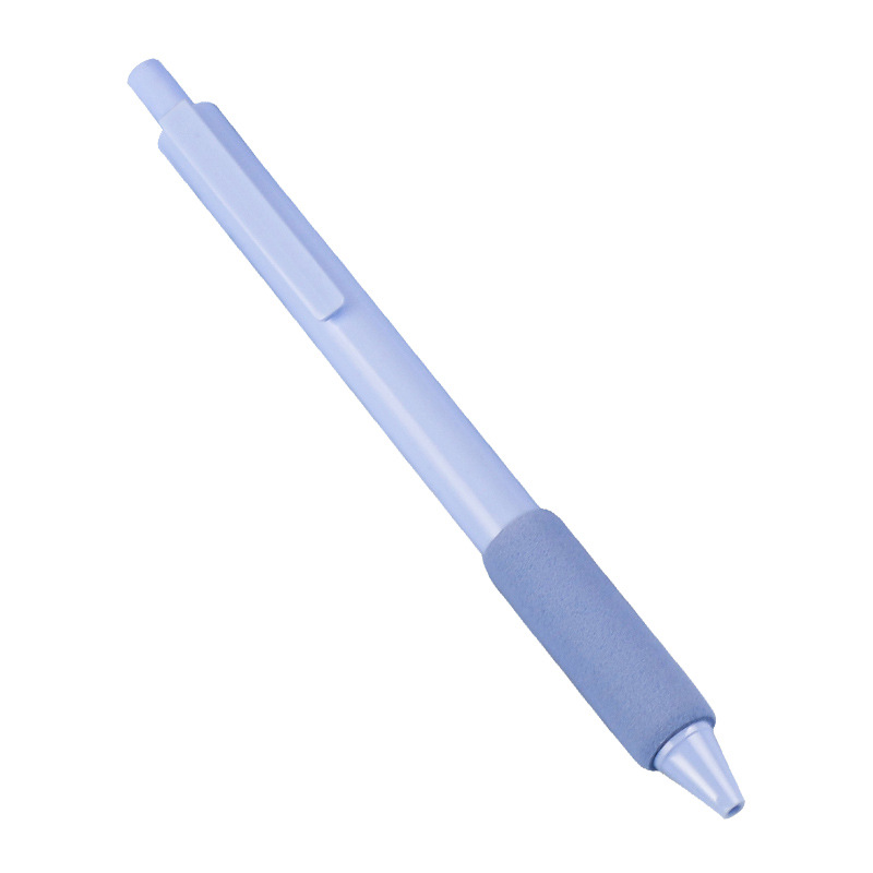 Soft European bag cloud Grip gel pen high color value ST quick-drying student Brush Pen Press sponge sheath Black Pen Pen