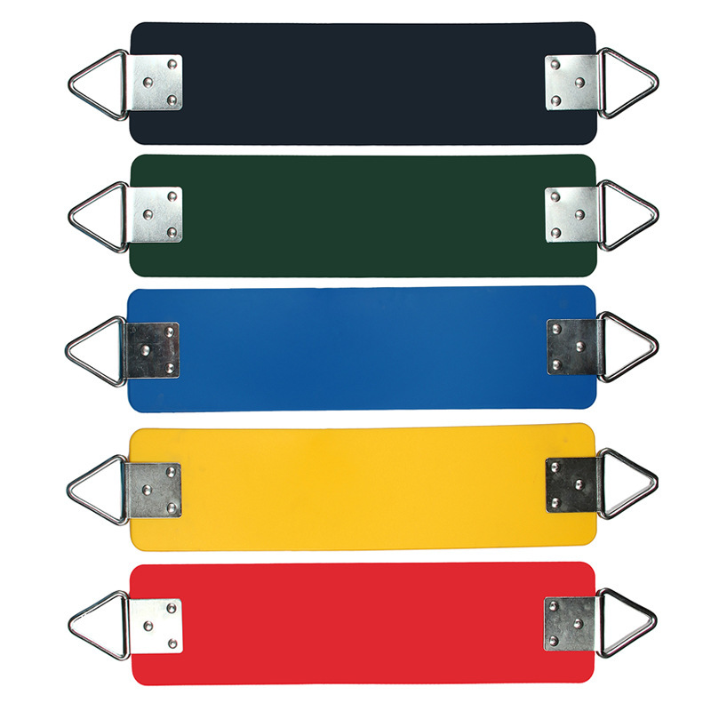 Stainless steel soft swing board for indoor and outdoor use, children's swing seat, plastic light board seat