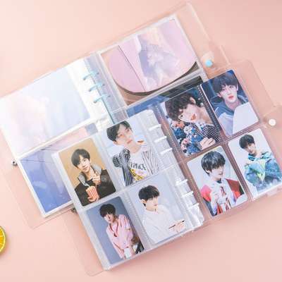 Photo album This souvenir book postcard storage book couple photo album Polaroid small card insert type 3 inch 5 inch photo album