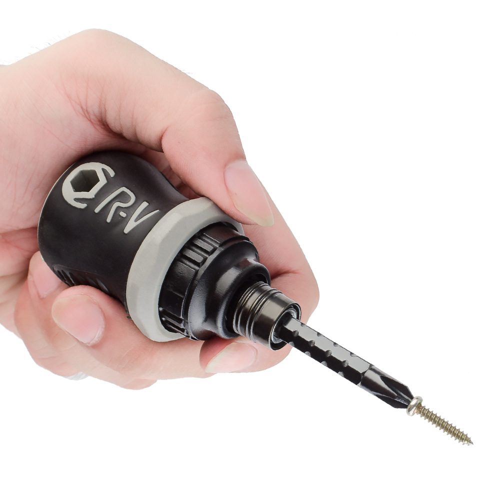 Special-shaped Phillips flat-blade screwdriver screwdriver screwdriver multi-purpose combination 13 in 1 ratchet dual-purpose screwdriver suit