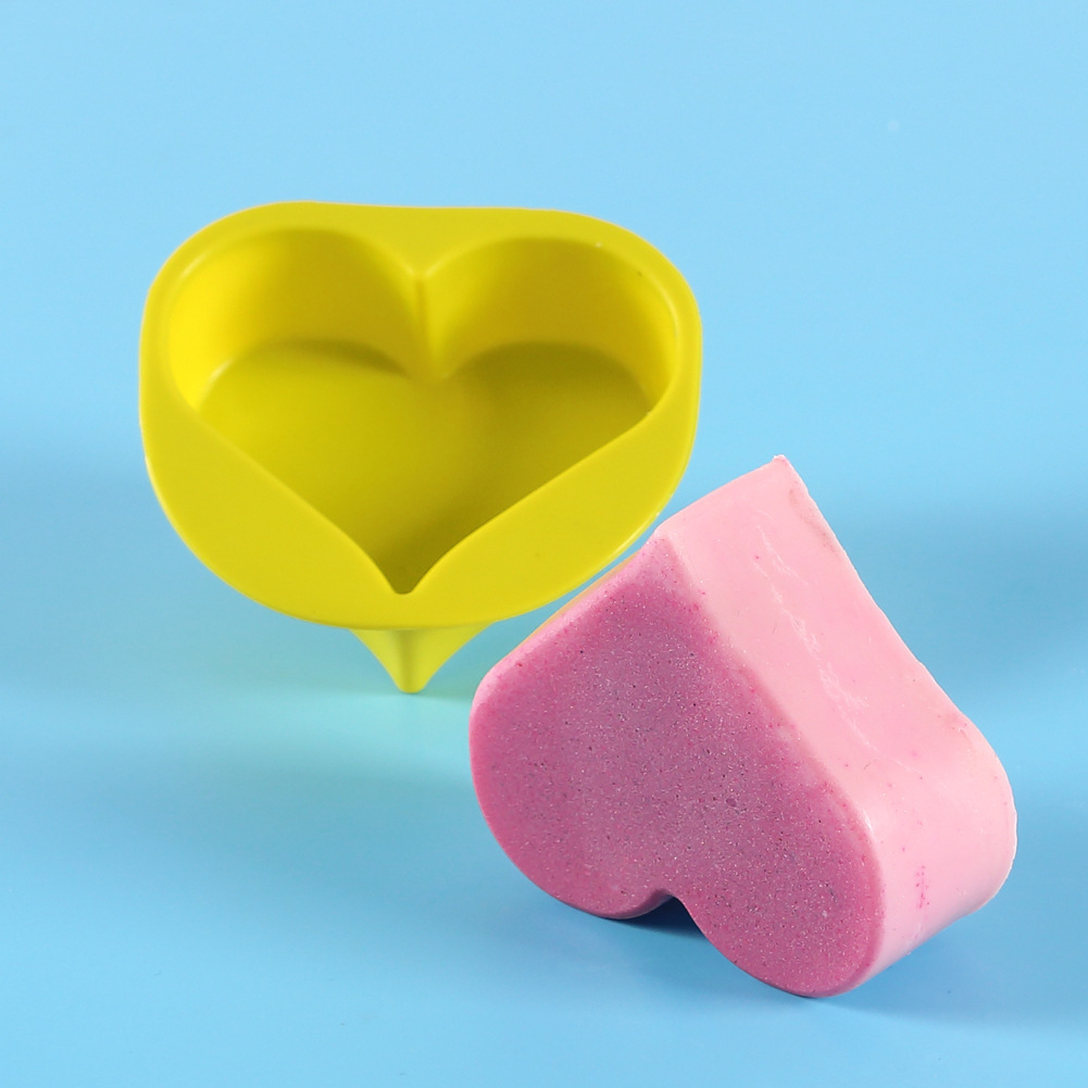 4 even 6-sided love constellation soap candle mold diy handmade kitchen cake baking silicone mold