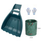 Rake (pair) glove collection bag