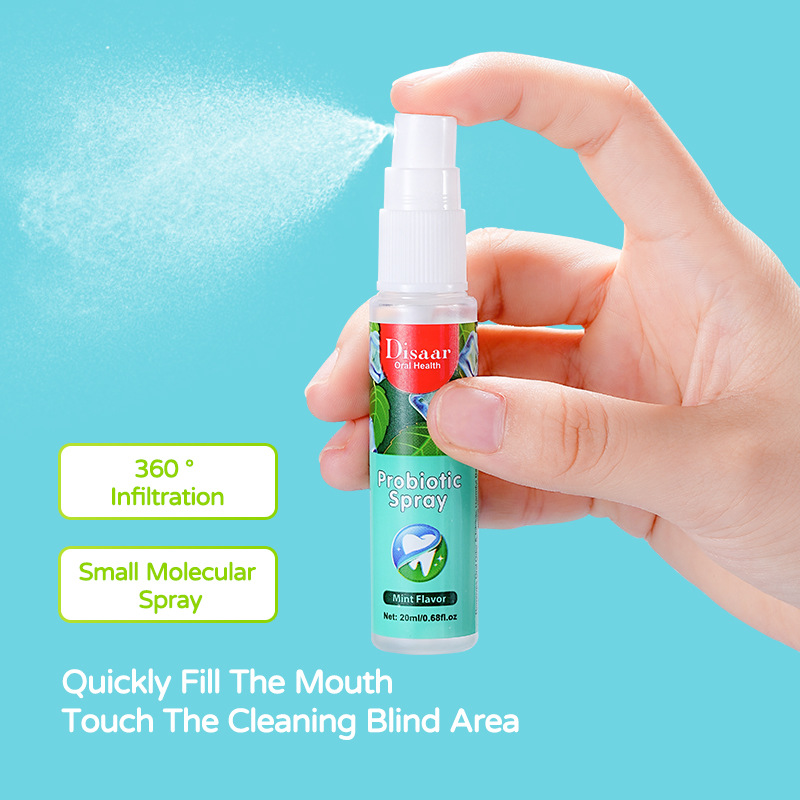 Cross border mint Mouth spray breath freshener halitosis portable mouthwash wholesale Mouth spray