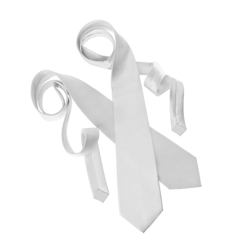 Men's children's blank tie personalized tie can be heat transfer printing business tie sublimation printing figure tie