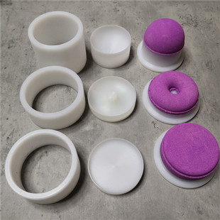 2.5 inch 6.35cm round donut 3D bath salt ball shampoo cake mold