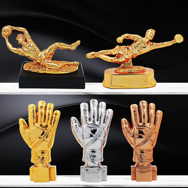 Football Trophy School Competition Golden Boot Award Shooter Trophy mvp Golden Globe Resin Creative Memorial Trophy Direct Supply