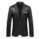 Long-term goods men's professional large size suit single western coat foreign trade cross-border Black