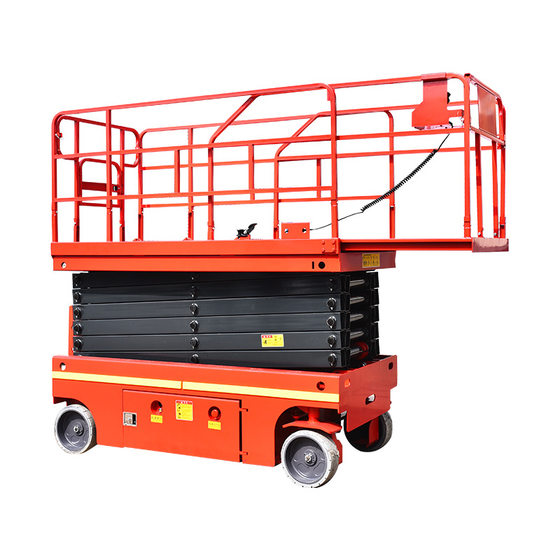 Self-propelled elevator workshop maintenance aerial work platform hydraulic full self-propelled scissor lifting platform