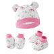 Foreign trade European and American newborn hat anti-scratch gloves foot cover baby hat baby hat newborn baby hat protective gloves