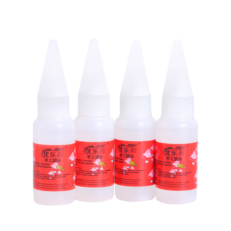Handmade glue DIY non-woven hemp rope special glue alcohol glue Baolibaolilong glue transparent glue manufacturers