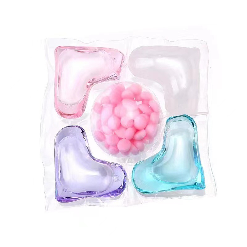 Five-cavity laundry gel beads wholesale factory long-lasting fragrance retention beads soft anti-mite strong decontamination laundry detergent laundry ball