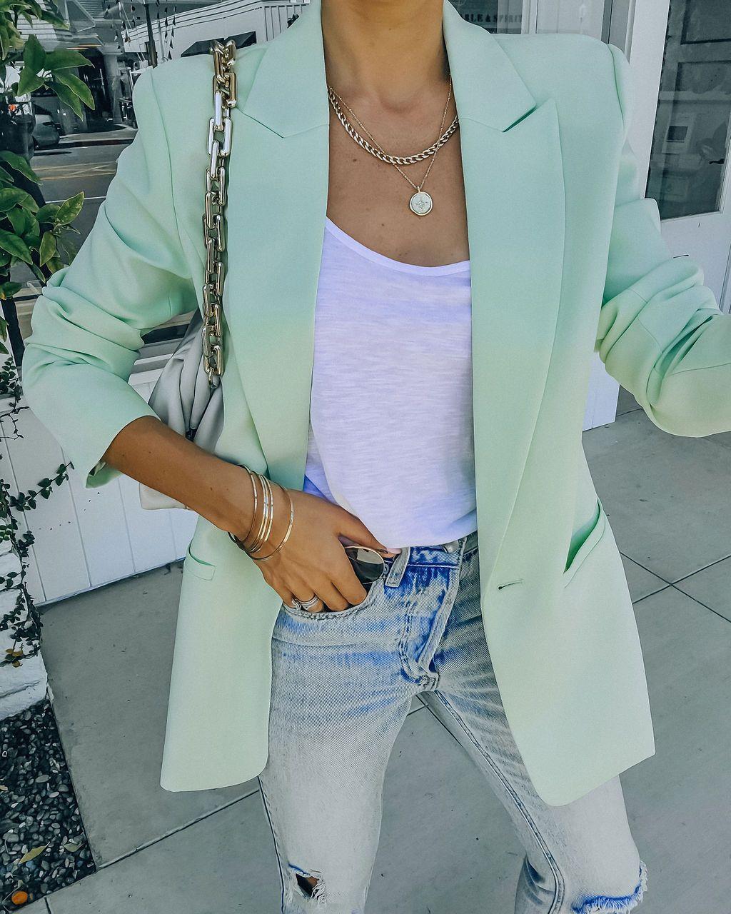 in stock cross-border Europe and the United States in autumn and winter 2022 new temperament professional OL small suit slim slim coat coat women