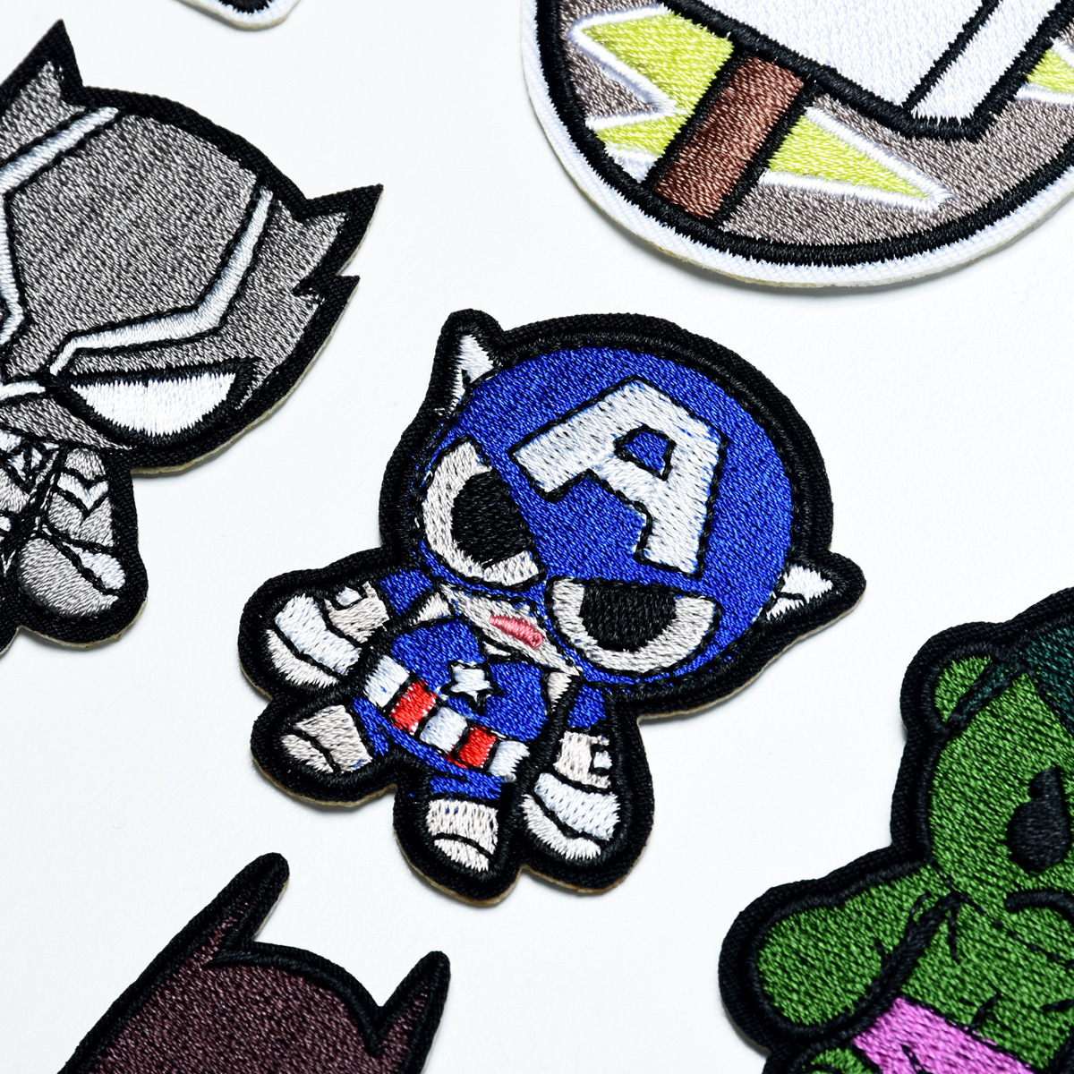 Junle computer embroidery logo cartoon animation badge clothing accessories ironing patch embroidery cloth patch set in stock