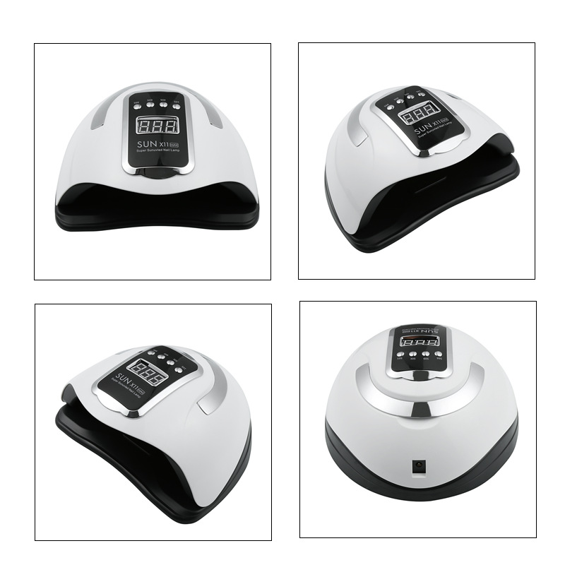 280W large space nail lamp X11 UV hands nail baking lamp nail intelligent induction phototherapy lamp wholesale