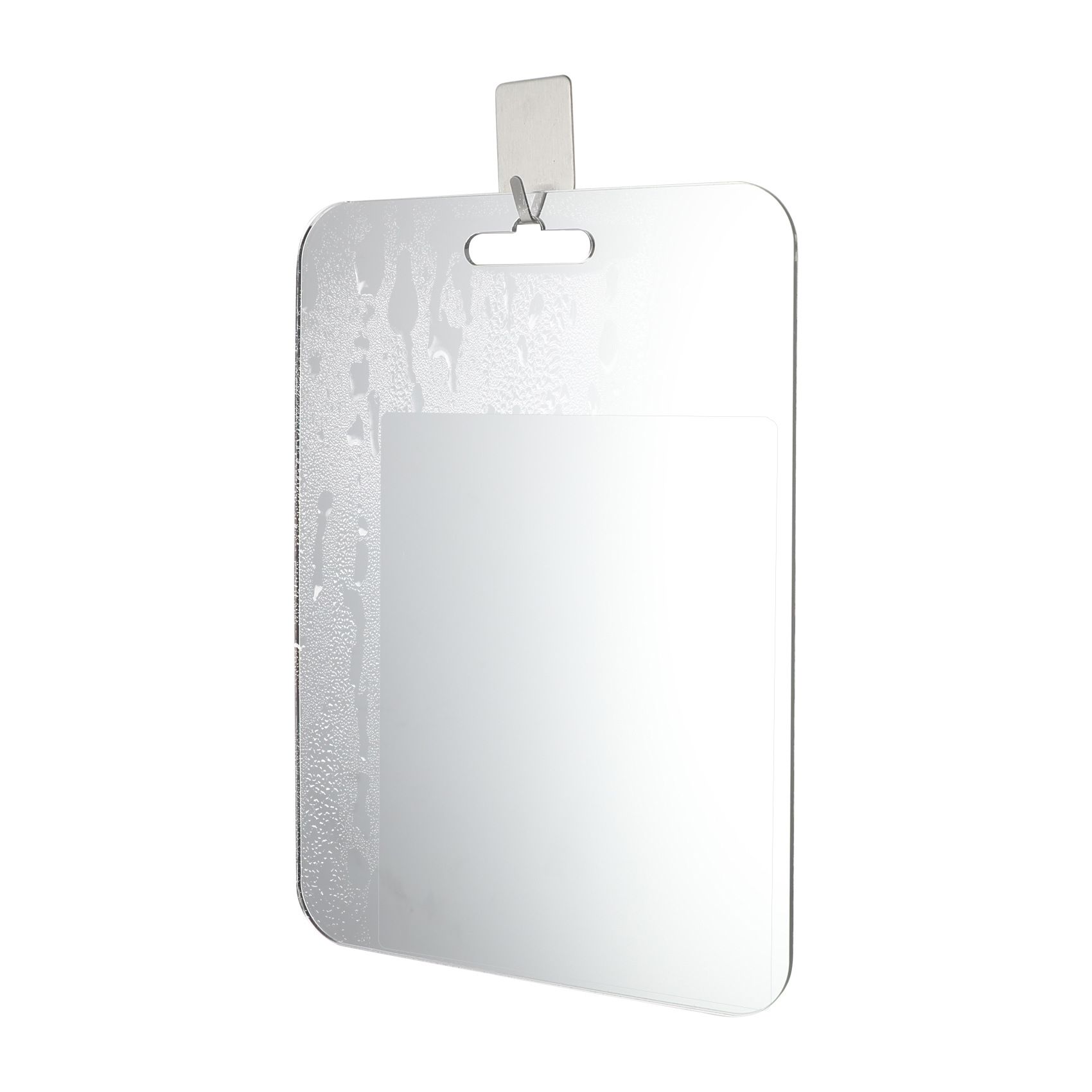 Cross-border shower mirror shaving acrylic mirror small mirror travel cosmetic mirror bathroom mirror wall hanging plastic mirror wholesale