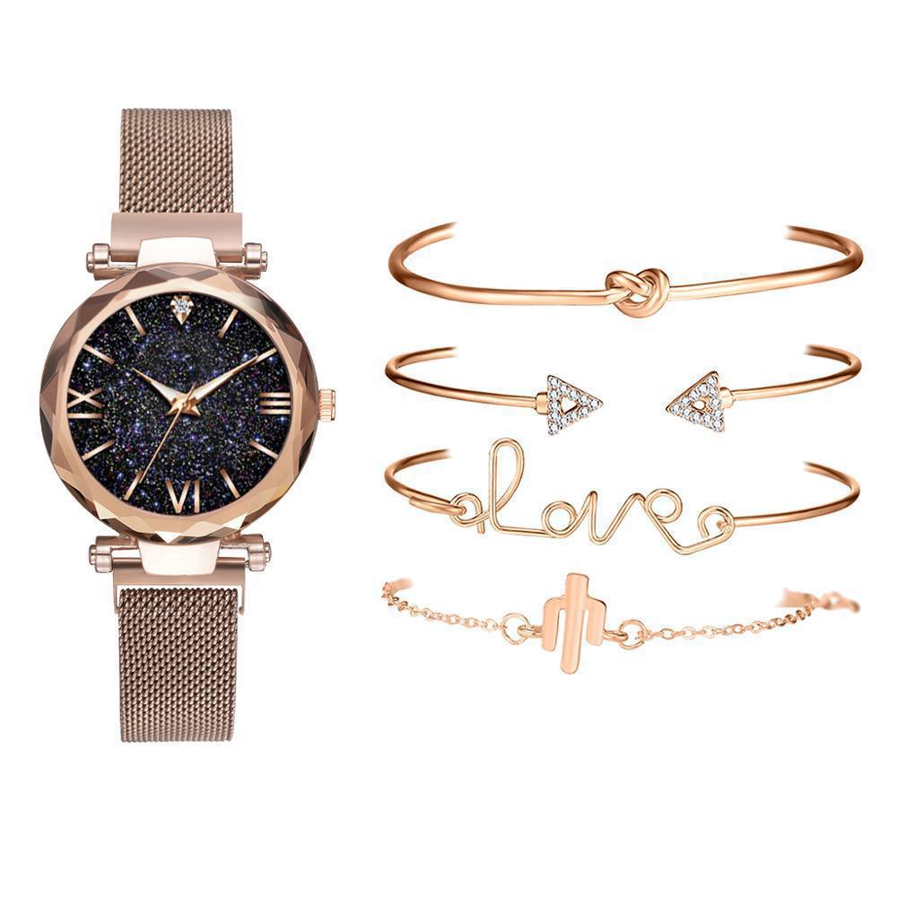 ins new bracelet suit wholesale simple fashion watch quartz watch suit series trendy women's watch_voghion.com