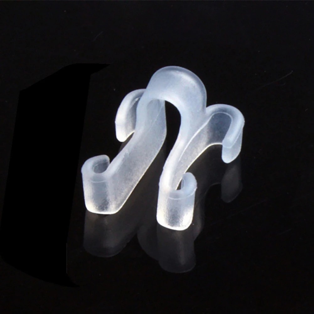 Mini silicone hook nose clip
