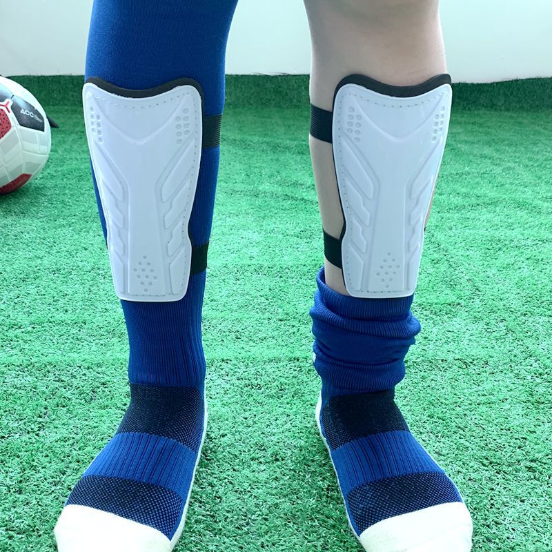 Children's Football Leg Guard Double Row Strap Cross-border Thickened Durable Leg Knee Guard Competition Training Student Guard
