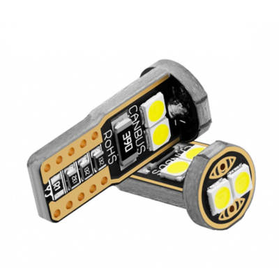 Car LED T10 3030 6SMD decoding width indicator light high-power highlight reading light infinite driving light W5W