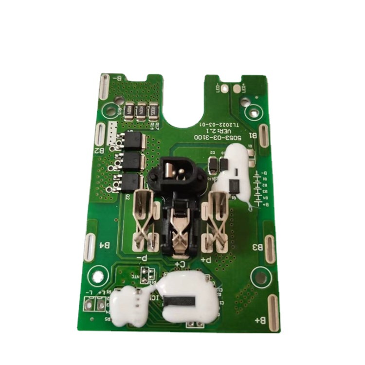 21V large art lithium battery protection board large art 3MOS white glue 100A large current large art battery protection board