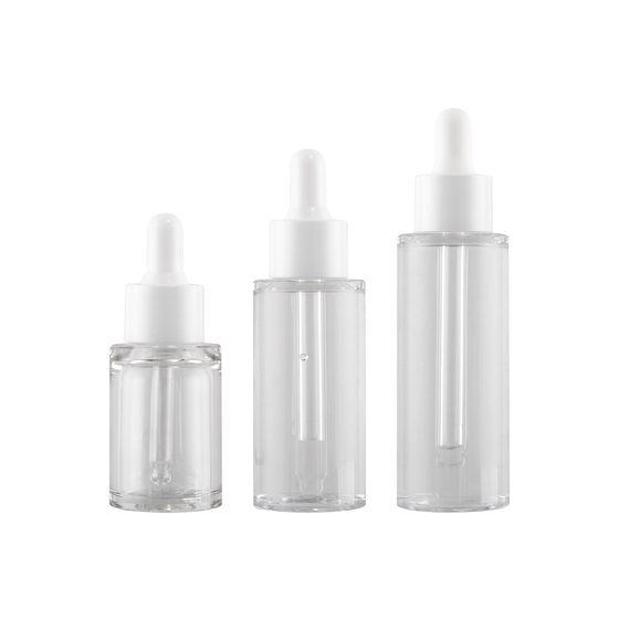 Spot wholesale 20ml30ml40ml plastic thick wall essential oil dropper bottle 50ml essence cosmetic liquid split bottle