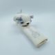 Rice white dog (moderate 23cm)