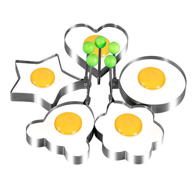 Creative Stainless Steel Egg Fried Egg Fried Egg Fried Egg Ring Heart-shaped Mold