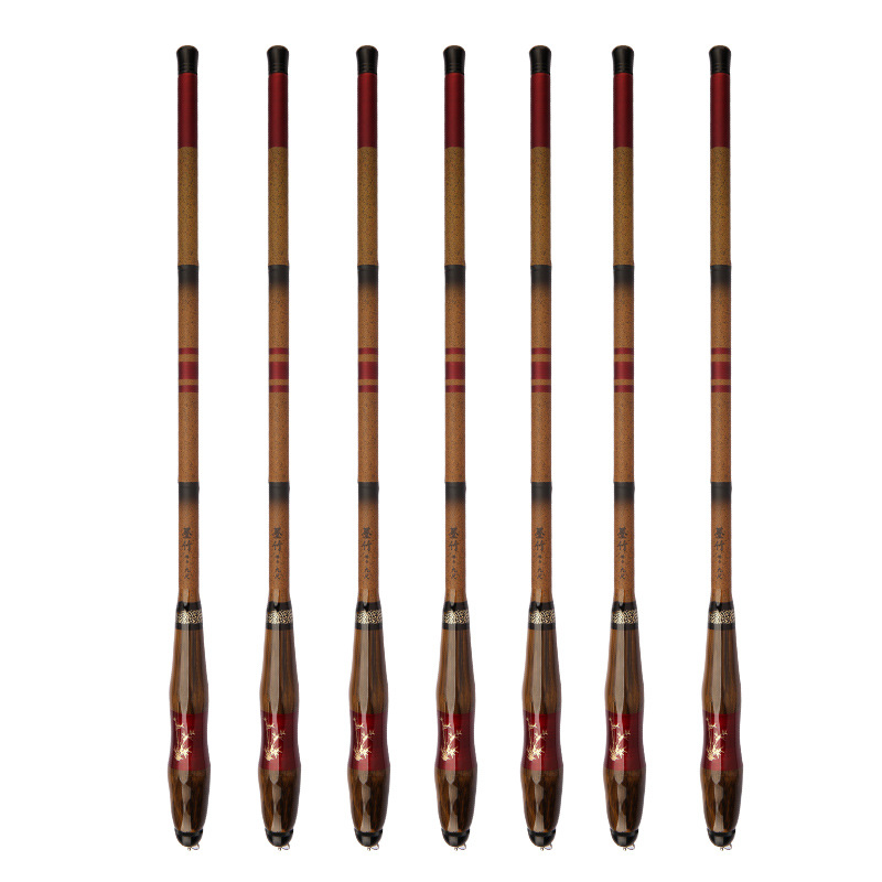 New short section carbon stream Rod ultra light hard small hand Rod shrink 47cm pocket rod fishing rod cross-border fishing rod