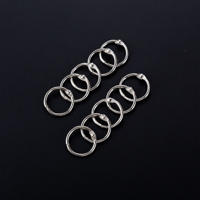 Book Ring loose-leaf ring DIY binding ring ring card ring key ring ring iron ring open ring curtain hanging ring