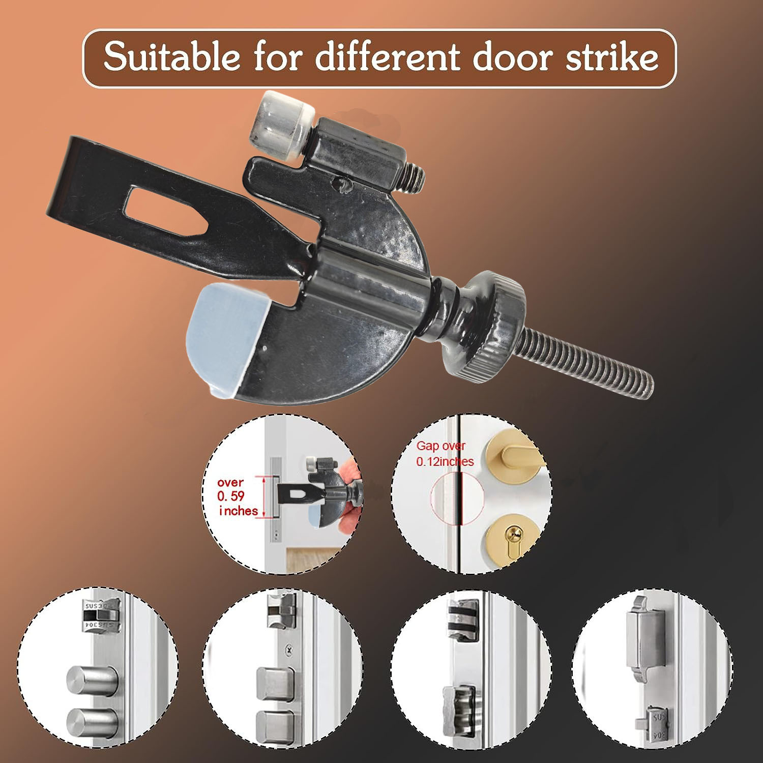 Cross-border anti-theft door blocker portable hotel anti-theft door lock girls travel alone artifact anti-theft door blocker wholesale