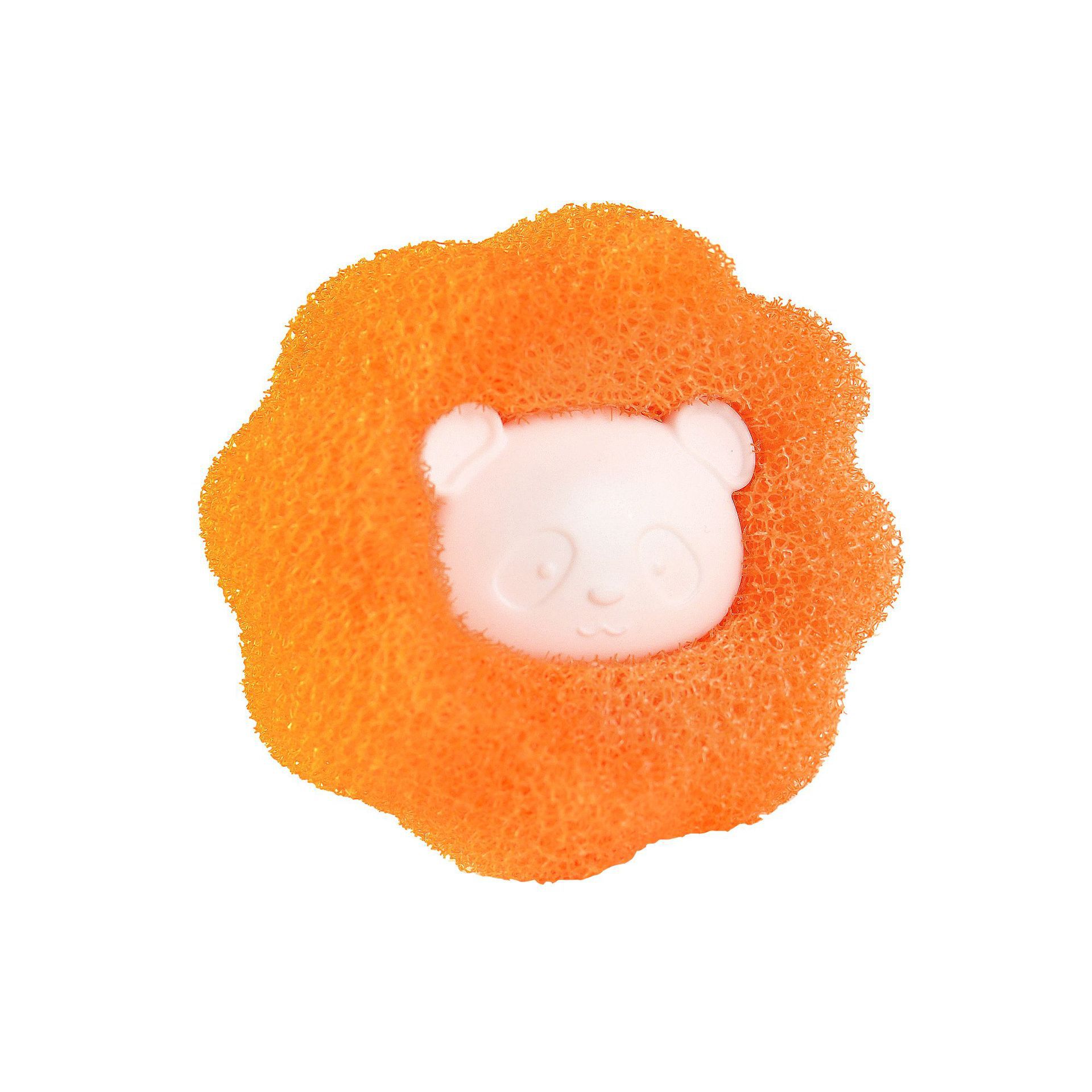 Washing Machine Hair Sticker Special Hair Removal Artifact Magic Sponge Laundry Ball Decontamination Anti-winding Hair Removal Bear