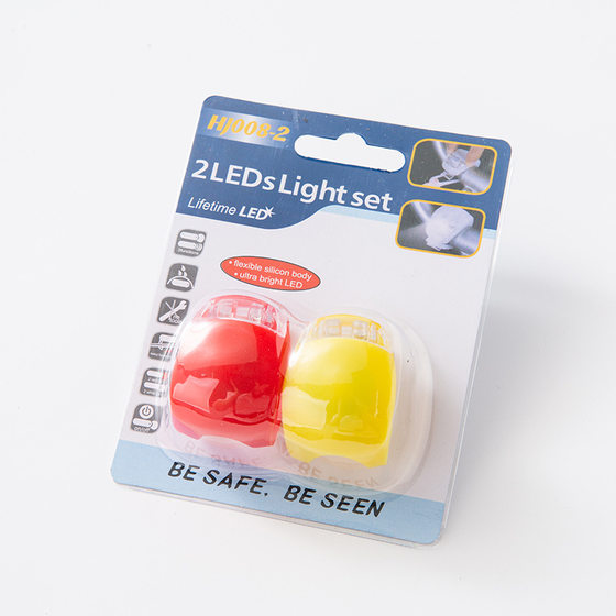 Cross-border Hot Sale Bicycle Light Five Generation Frog Light LED Flash Night Light Outdoor Warning Tail Light Bicycle Equipment