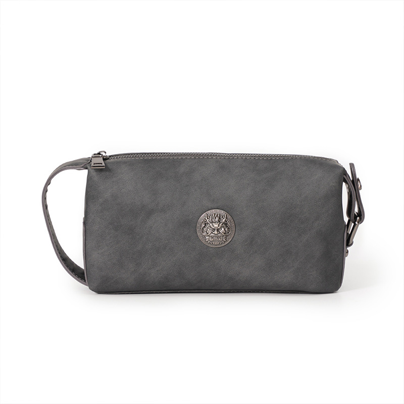 2024 New Korean Style Men's Bag Business Casual Clutch Bag Chinese Style Clutch Bag Envelope Bag Mobile Phone Bag Small Bag