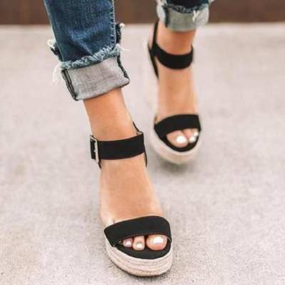 skechers wedge sandals