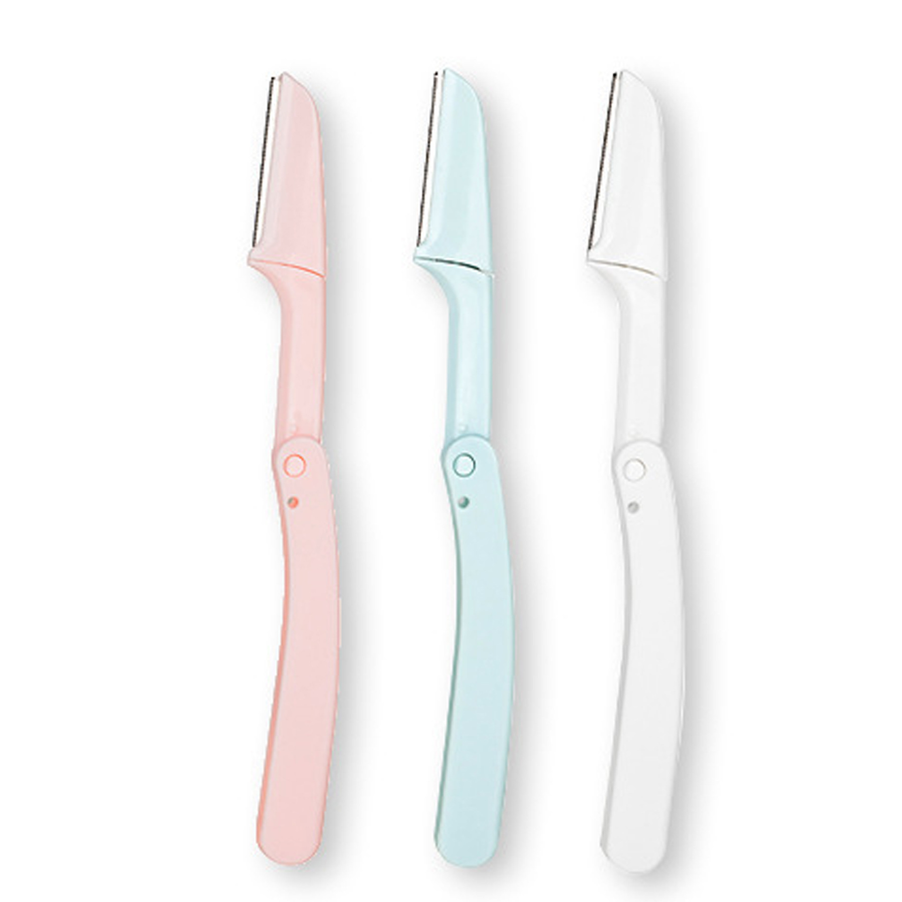 Manufacturers women's macro shaving blade beauty tools foldable anti-scratch eyebrow shaving knife eyebrow scraper wholesale