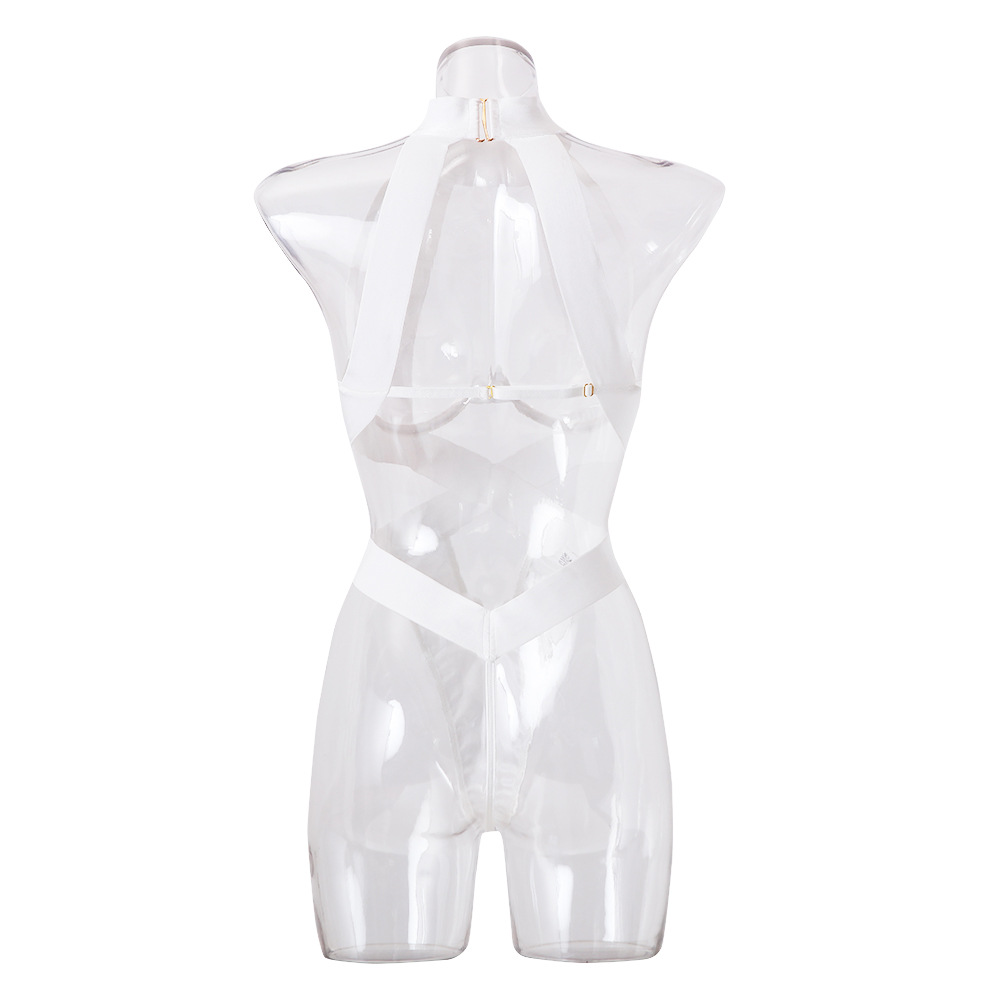 Nannimei Foreign Trade Explosions Summer Fashion Sexy Women's Sexy Underwear Hollow Backless jumpsuit CQX0814