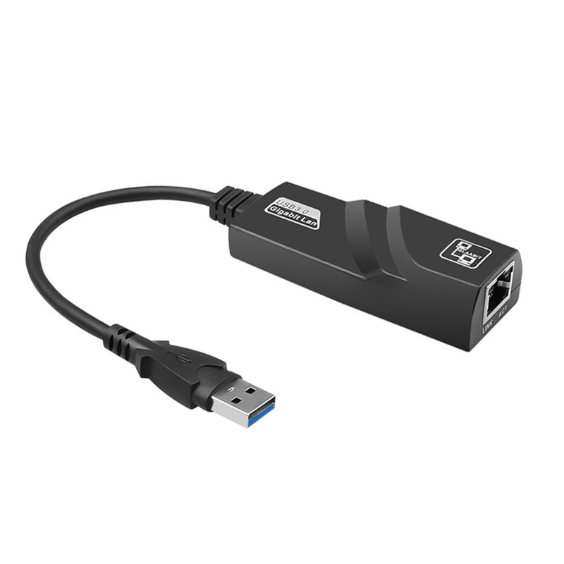 Drive-free usb3.0 gigabit wired network card computer tablet network cable adapter rj45 adapter network port