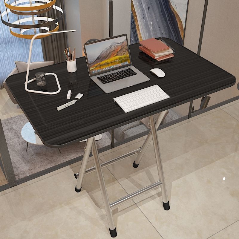 Simple household rectangular folding table rental dormitory portable dining table outdoor stall table manufacturers wholesale
