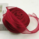 Wine red large plate fishtail yarn