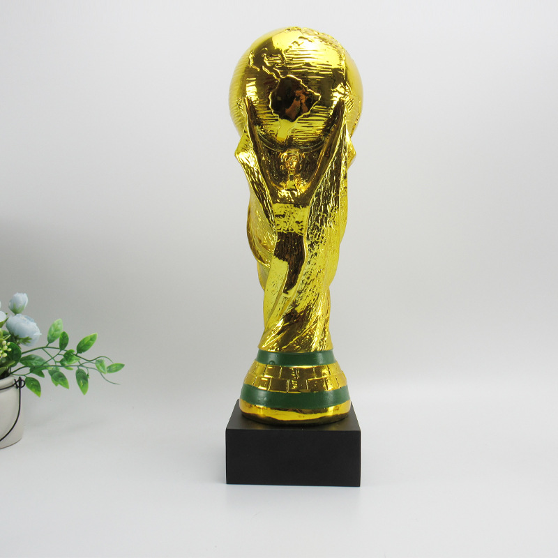 World Cup Hercules Cup trophy model football fans souvenirs plating resin ornaments cross-border foreign trade