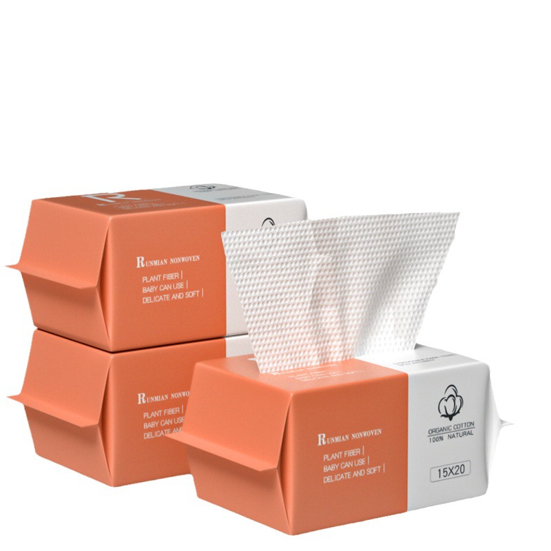 Disposable face wash towel enlarged thickened cotton soft towel skin-friendly face wash towel disposable face wash towel wholesale wet and dry