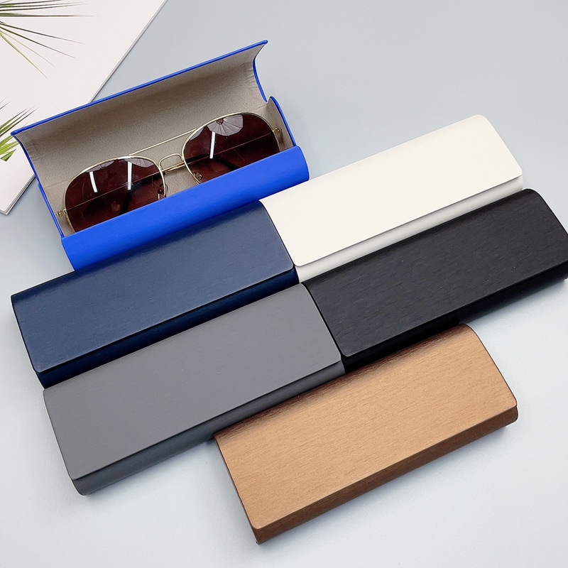 New high-level anti-pressure high-value myopia glasses box for men and women students factory wholesale glasses box