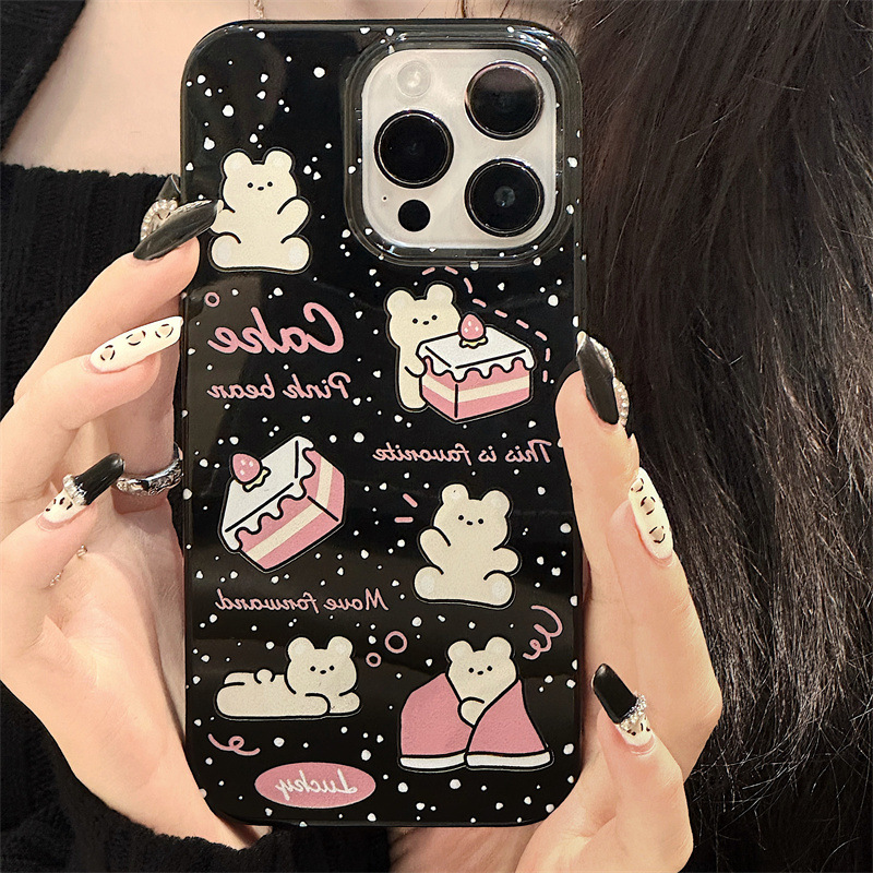 知泰13/12Promax蘋果15手機殼iphone14Pro果凍殼11適用7卡通8防摔