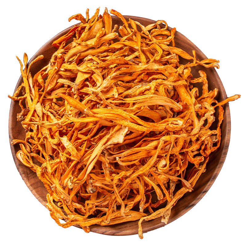 Cordyceps flower wholesale a large number of Yunnan source factory Cordyceps militaris dry goods wholesale golden yellow grass flower soup soaking water