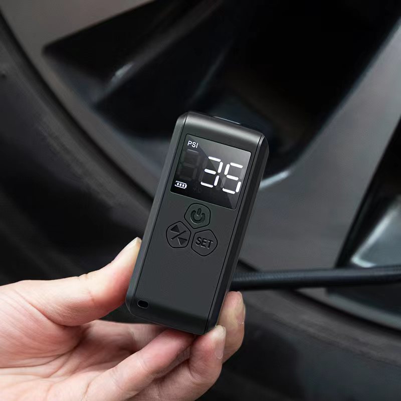 Portable Wireless Car air pump mini digital display air pump car tire bicycle tire electric air pump