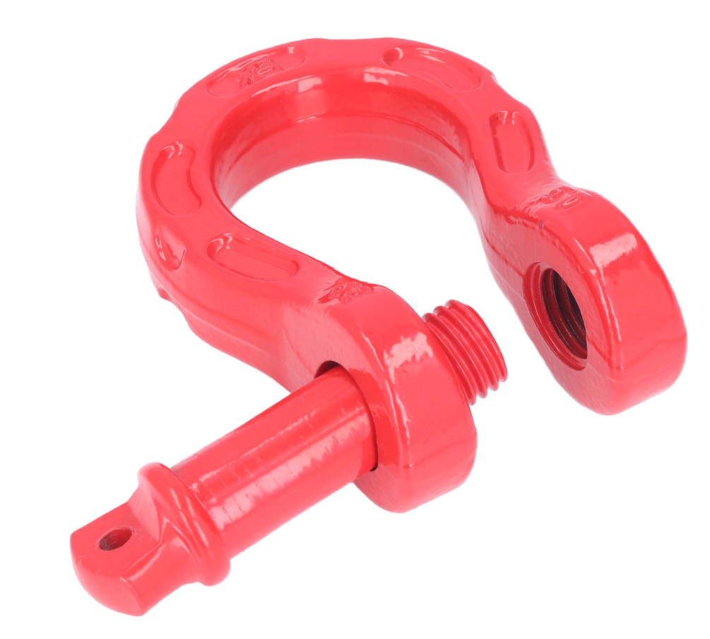 Car tow rope U-shaped hook tow hook off-road tow with shackle U-shaped buckle for trailer Wrangler front and rear bars